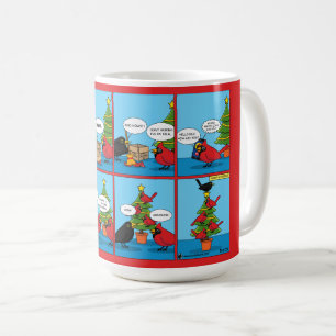 Mug Comment décorer une bande dessinée d'arbre de Noël
