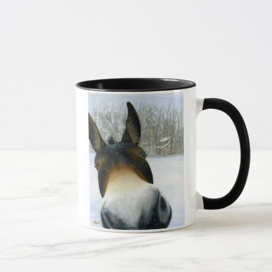 Mug Comment est au sujet d'un baiser ? (Droite)
