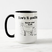 Mug Comment est-ce Goating ? (Gauche)