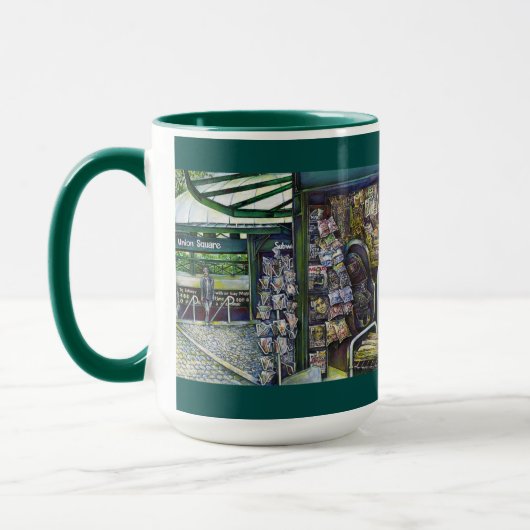 Mug Comment Est-Ce Qu'Une Image, Sans imagination ? (Gauche)