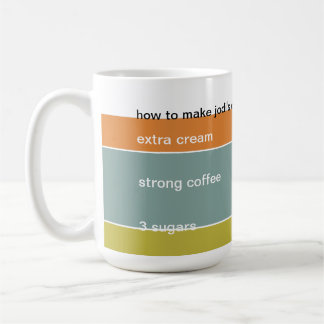 Mug comment faire mon café