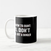 Mug Comment faire un amorti Ne frappez pas un frappeur (Gauche)