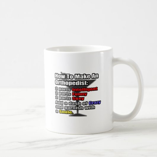 Mug Comment faire un orthédiste (Droite)