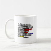 Mug Comment faire une infirmière anesthésiste (Gauche)