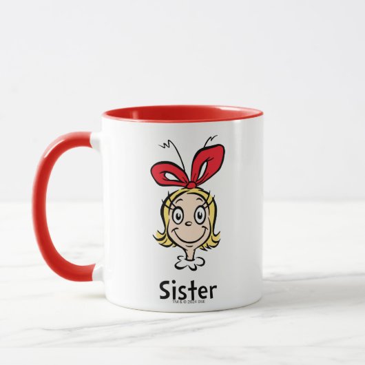 Mug Comment Grinch Stol Christmas | Grinch Sister (Gauche)