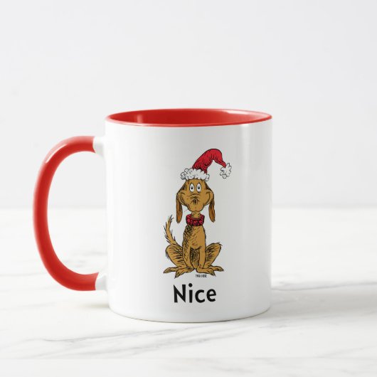 Mug Comment Grinch Stol Christmas | Max est Nice (Gauche)