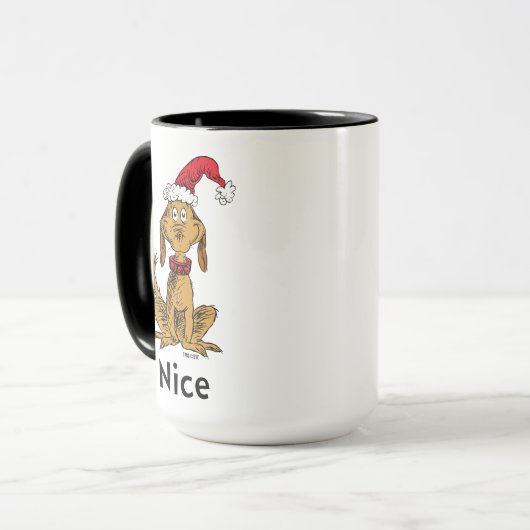 Mug Comment Grinch Stol Christmas | Max est Nice (Devant gauche)