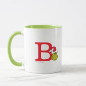 Mug Comment Grinch Stol Christmas | Monogramme B (Gauche)