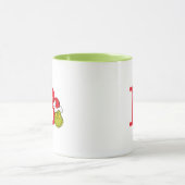 Mug Comment Grinch Stol Christmas | Monogramme B (Centre)