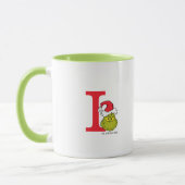 Mug Comment Grinch Stol Christmas | Monogramme I (Gauche)