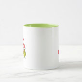 Mug Comment Grinch Stol Christmas | Monogramme J (Centre)