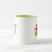 Mug Comment Grinch Stol Christmas | Monogramme W (Centre)