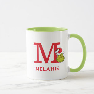 Mug Comment Grinch Stol Christmas   Nom et monogramme 