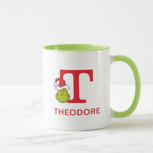 Mug Comment Grinch Stol Christmas   Nom et monogramme 