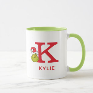 Mug Comment Grinch Stol Christmas Nom et monogramme