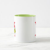 Mug Comment Grinch Stol Christmas | Nom et monogramme  (Centre)