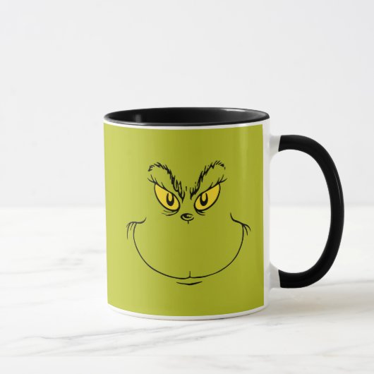 Mug Comment Grinch Stole Visage de Noël (Droite)