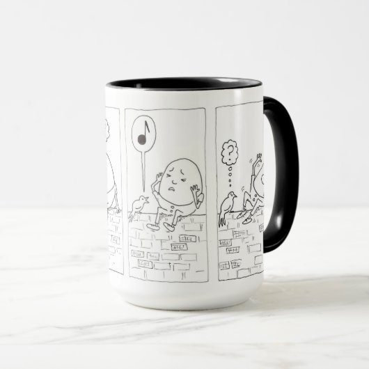 Mug Comment Humpty Fell (Devant droit)