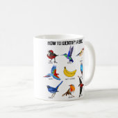 Mug Comment identifier un oiseau - Oiseaux Photo Photo (Devant droit)