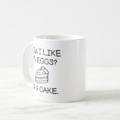 Mug Comment j'aime mes œufs (Devant gauche)