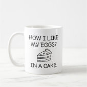 Mug Comment j'aime mes œufs (Gauche)