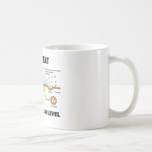 Mug Comment je mange au niveau cellulaire (Droite)
