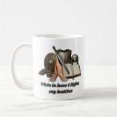 Mug Comment je mène mes batailles (Gauche)