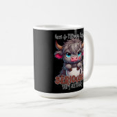 Mug Comment je prends mon café ? Sérieusement Très sér (Devant droit)