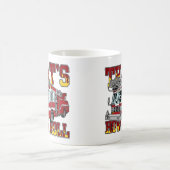 Mug Comment je roule le camion de pompiers (Centre)