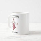 Mug Comment Jésus Fait-Il Son Thé Hébreux (Devant gauche)