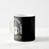 Mug Comment Jésus prépare-t-il du café_ Hébreux (Devant gauche)