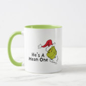 Mug Comment le Grinch a volé Noël | C'est un méchant (Gauche)