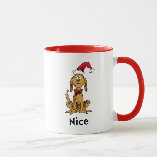 Mug Comment le Grinch a volé Noël | Max est gentil (Droite)