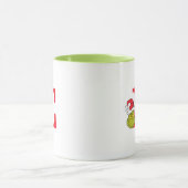 Mug Comment le Grinch a volé Noël | Monogram E (Centre)