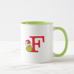 Mug Comment le Grinch a volé Noël Monogram F