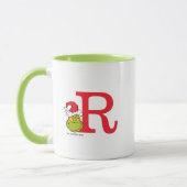 Mug Comment le Grinch a volé Noël | Monogram R (Gauche)