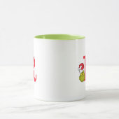 Mug Comment le Grinch a volé Noël | Monogram R (Centre)