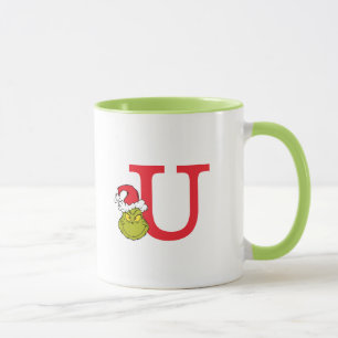 Mug Comment le Grinch a volé Noël Monogram U