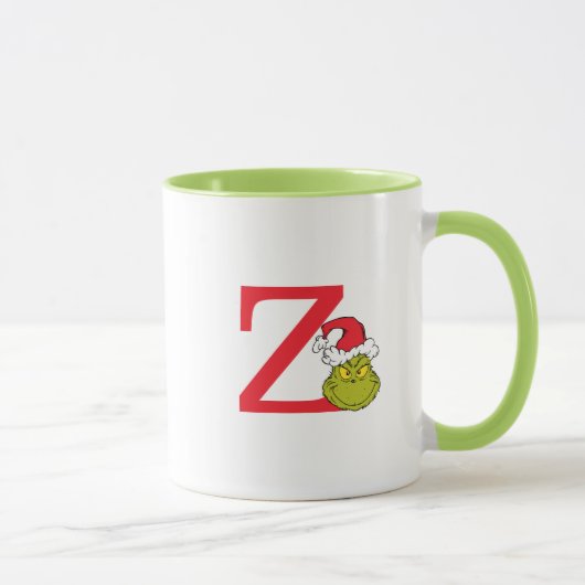 Mug Comment le Grinch a volé Noël | Monogram Z (Droite)