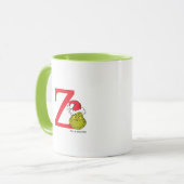 Mug Comment le Grinch a volé Noël | Monogram Z (Devant gauche)