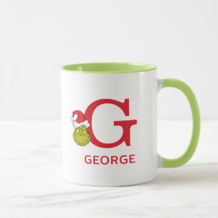 Mug Comment le Grinch a volé Noël Nom & Monogramme G