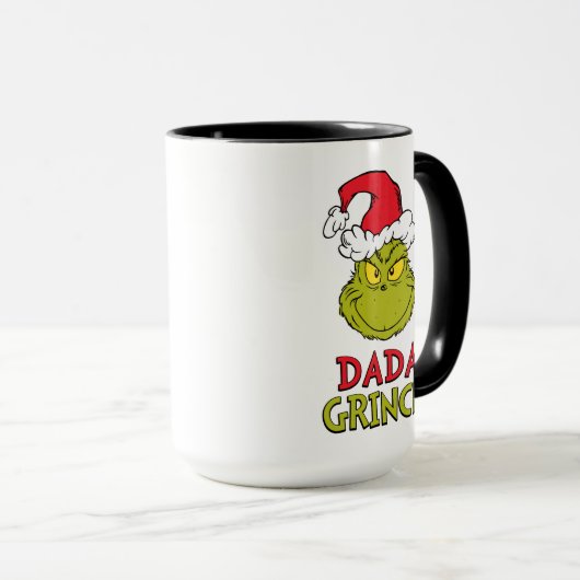 Mug Comment le pouce a volé Noël | Dada Grinch  (Devant droit)