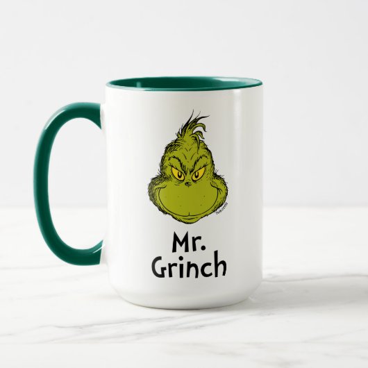 Mug Comment le pouce a volé Noël | M. Grinch (Gauche)