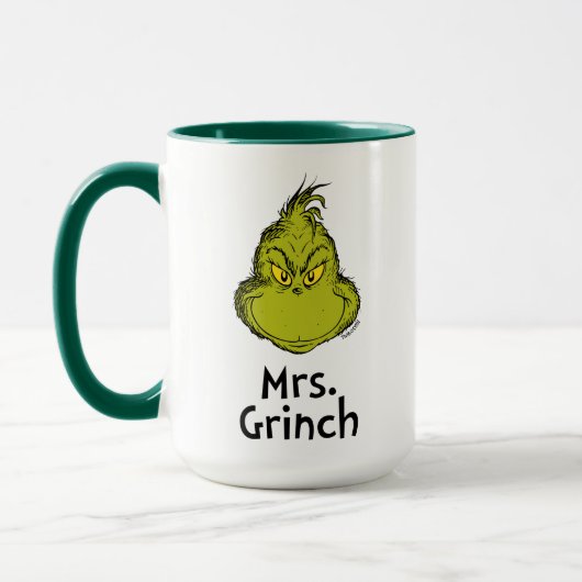 Mug Comment le pouce a volé Noël | Mme Grinch (Gauche)