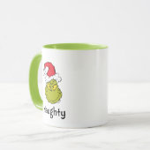 Mug Comment le pouce a volé Noël | Naughty Grinch (Devant gauche)