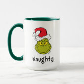 Mug Comment le pouce a volé Noël | Naughty Grinch (Gauche)
