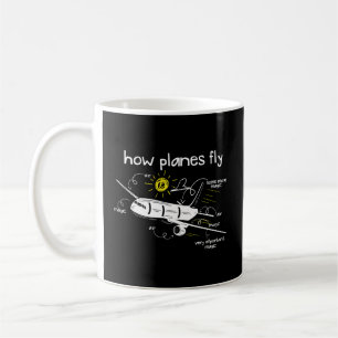 Mug Comment les avions volent amusant aérospatial ingé