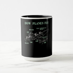 Mug Comment les avions volent amusant ingénieur aérosp