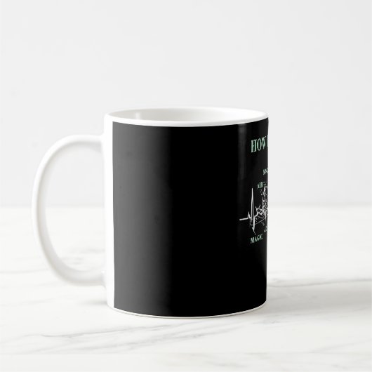 Mug Comment les avions volent amusants cadeaux de pilo (Gauche)