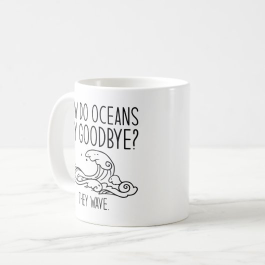 Mug Comment les océans disent adieu (Devant gauche)